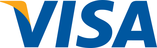 Visa credit card logo - Accepted payment method at US online casinos
